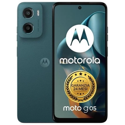 MOTOROLA MOTO G05 4G (6.67") 8GB RAM 256GB Forest Green DS SMARTPHONE ITALIA - Immagine 1 di 4