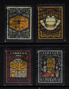 OFF paper #5615-18 Western Wear (used set of 4) Forever 2021 – f295 - Picture 1 of 1