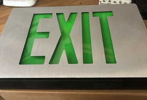 Isolite LED Exit Sign Type e LPSCEMG1BABKMTEBSD - Picture 1 of 4