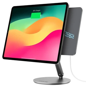 Charge Magnétique Sans Fil Support iPad pour iPad Air 13'' M2 2024 Aluminium... - Photo 1/7