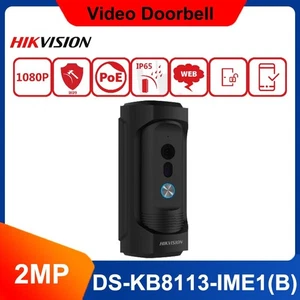 Hikvision DS-KB8113-IME1(B) Vandal-proof Doorbell POE Door Station APP Control - Picture 1 of 13