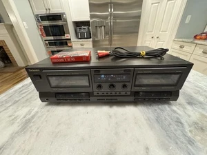 Technics RS-TR535 Stereo Double Cassette Deck Dual Record Dolby B, C, HX PRO - Picture 1 of 24