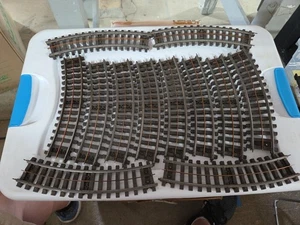 LIONEL # 31 CURVO SUPER O Gauge TRACK Lote de 12 - Imagen 1 de 9