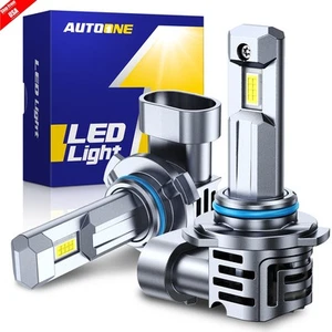 AUTOONE CANBUS 9006 HB4 LED Headlight Kit High Low Beam Bulbs Bright 6000K White - Imagen 1 de 13