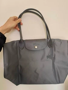 Longchamp Le Pliage Graphit Mittel - Bild 1 von 9