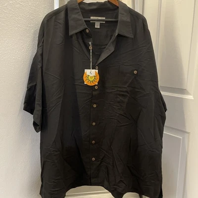 Hook & Tackle Men's Size 3xL Short Sleeve Fishing Shirt - Image 1 of 4