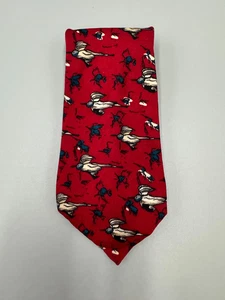 Cravatta seta colibrì vintage Jerry Garcia edizione da collezione 58”x3,75” - Foto 1 di 5