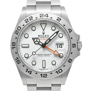 ROLEX Explorer 2 226570 White Case Size 42mm×42mm Men's Used Watch #42198 - Picture 1 of 6