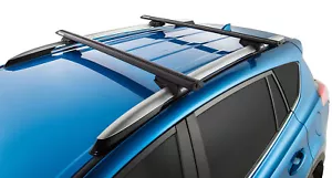 Rhino Vortex Roof racks x 2 for Toyota RAV4 fitted with OE RAILS 2012-2018 - Picture 1 of 2