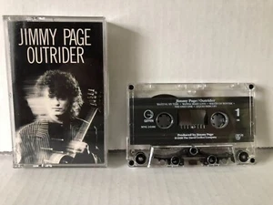 Jimmy Page OUTRIDER Original 1988 Geffen Cassette EX - Picture 1 of 6