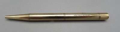 BAKERS POINTER 9ct GOLD PROPELLING PENCIL ~ Circa 1926 • 350£