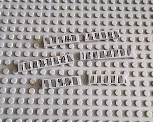 LEGO Fliese Kachel Platte 1x6 1x4 neu hellgrau 6 stk Tile brick 6636 2431 P51 - Bild 1 von 1