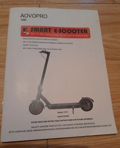 Bundle: AOVO PRO Scooter+ NEW EXTRA: Battery+Motor+Charger +Mudguard+Tyre! - Picture 1 of 5