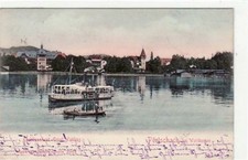 39040984 - Poertschach am Woerthersee mit Seepartie und Dampfer gelaufen von