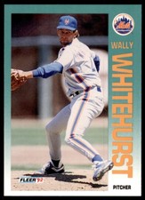 1992 Fleer Wally Whitehurst Baseball Cards #519