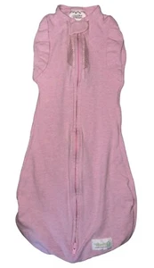 Convertible Woombie Pink Baby Swaddle Sleep Sack Size Small 3-6 Months - Picture 1 of 5