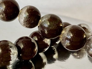 8.4" "Wealth/5A"~Brown CHLORITE LODALITE Quartz CORNUCOPIA (聚寶盆) Bracelet D1405 - Bild 1 von 10