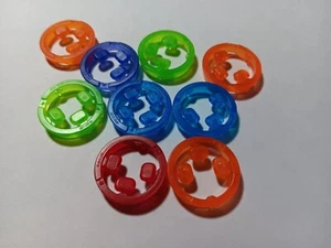 LEGO BULK LOT 28 TRANS FACETED ROCK INFINITY STONES MIXED COLORS #36451 - Picture 1 of 1