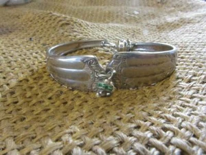 Brazalete Cuchara Plateada Antiguo Cierre Magnético 4695 Talla 6 - 6 1/2 - Imagen 1 de 1