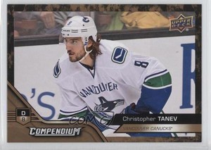 2016-17 Upper Deck Compendium Gold Chris Tanev Christopher Tanev #556