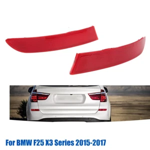 Rear Right+Left Light Rear Bumper Reflector Light for BMW F25 X3 Series 15-2017 - Picture 1 of 4