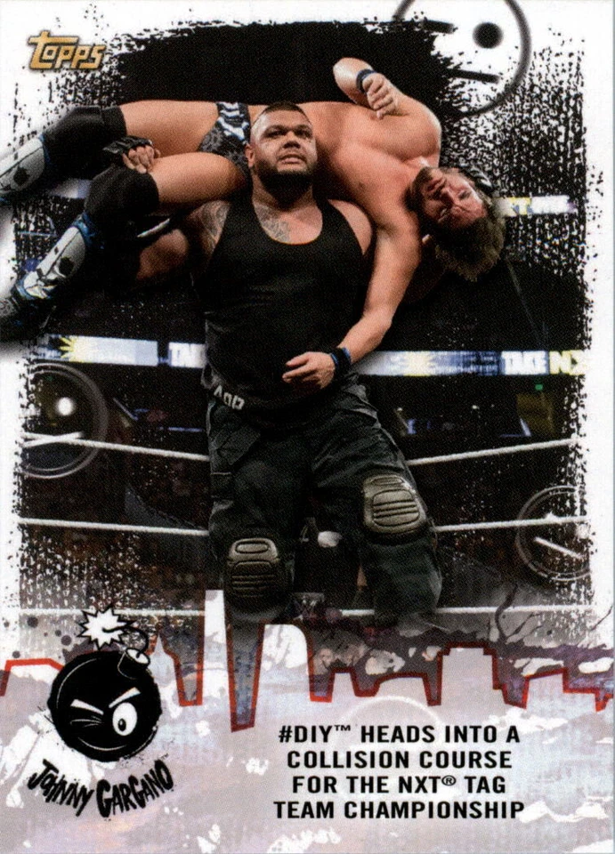 2020 Topps WWE NXT Johnny Gargano Tribute Wrestling Card Pick - Image 1 of 1