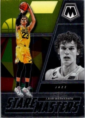 2022-23 Panini Mosaic #22 Lauri Markkanen Stare Masters - Image 1 of 2