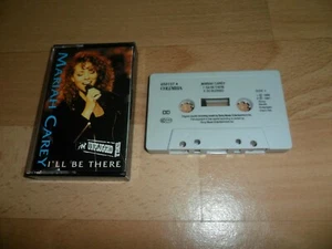 MARIAH CAREY - I'LL BE THERE (VERY RARE UK CASSETTE SINGLE) SCARCE CASSINGLE - Picture 1 of 5