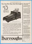 1922 Burroughs Adding Machine Co Detroit Mi Bookkeeping Easy Payment Plan Ad