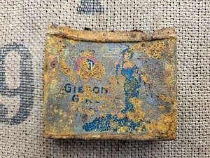 WWI ORIGINAL GERMAN MANOLI GIBSON GIRL BERLIN CIGARETTE BOX RELIC - Picture 1 of 5