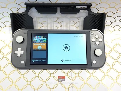 Nintendo Switch Lite 32GB Console [Gray] Great Cond., 128 GB SD, Case - TESTED  - Image 1 of 4