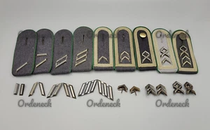 BUNDESWEHR AUFLAGEN AUS METALL FÜR RANG / DIENSTGRADABZEICHEN - SCHULTERKLAPPEN - Picture 1 of 15