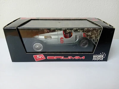 Brumm 1/43 Scale Metal Model R110 AUTO UNION 12 cilindri ruote gemellate 1936 - Immagine 1 di 3
