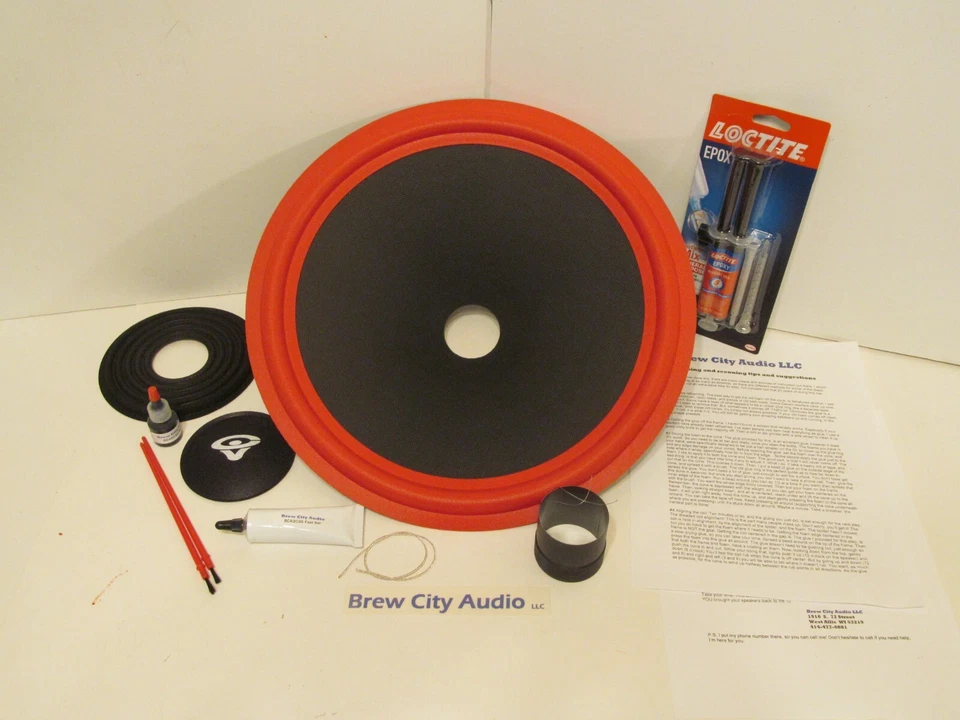 Kit de reconexión de 15" 4 ohmios para woofer Cerwin Vega D9 152WR Foto 1 de 1