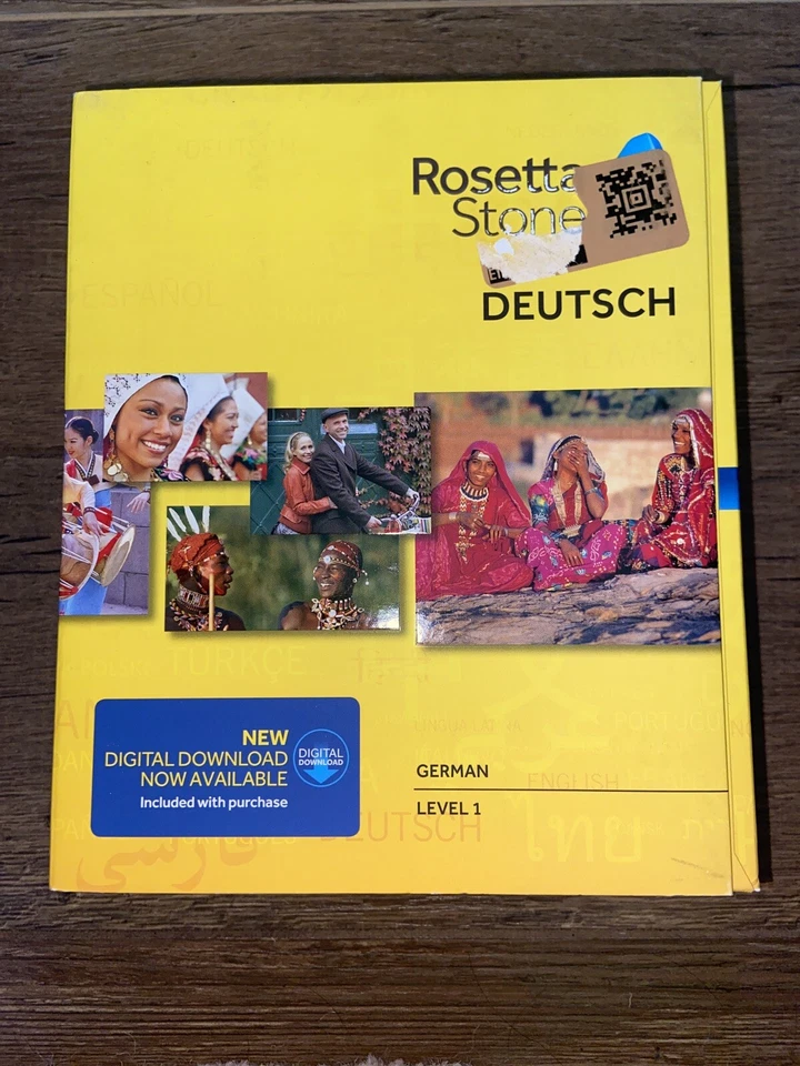 New Sealed Rosetta Stone Learn German Level 1 Ver 4 Software With Download - Image 1 of 1