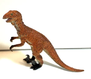 Vintage AAA Dromaeosaurus Brown Dinosaur 10” Long 6” Tall - Picture 1 of 11
