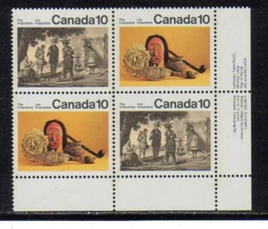 1976 Canada SC# 579ai LR - Iroquoians Indians - Missing Medallion PB M-NH # 2372 - Picture 1 of 1