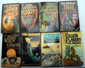 WÄHLEN SIE 2 Poul Anderson Vintage PB FLANDRY ~ TWILIGHT ~ 3 WELTEN ~ VERGANGENE ZEITEN ~ TEUFELSSPIEL - Bild 1 von 7