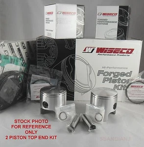 Wiseco WK1010 Top End Piston Kit 5.00mm Over Bore 73.00mm Fits Kawasaki JS 440 - Bild 1 von 1