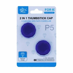 SET 2 GOMMINI STICK ANALOGICO PER CONTROLLER DUAL SENSE PLAYSTATION 5 PS 5 e PS4 - Foto 1 di 3