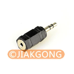 3.5mm Male to 2.5mm Female Plug Audio Stereo Headphone Jack Adapter Converter - Picture 1 of 6