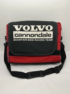 Vintage Volvo Cannondale Mountain Bike Racing Team Messenger Bag RARE Excellent - Picture 1 of 24