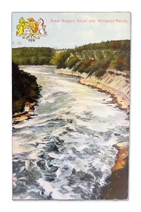 Postcard - Great Niagara Gorge & Whirlpool Rapids, Niagara Falls NY c. 1930 C 23 - Picture 1 of 2