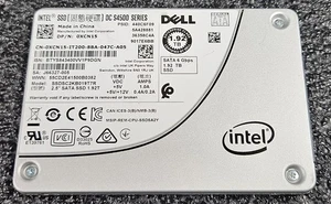 Dell 0XCN15 Intel SSDSC2KB019T7R DC S4500 Series 1.92TB SATA SSD 6Gbps. 98% Life - Imagen 1 de 2