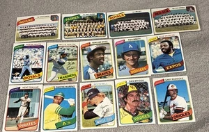 1981 Topps Baseball Card Lot No Dups EX .U31 - Picture 1 of 9