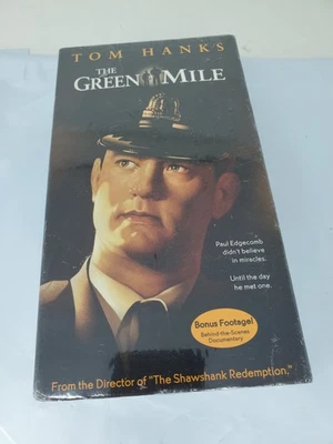 The Green Mile (VHS, 2000) Factory Sealed, Tom Hanks, Watermark New Foto 1 de 3