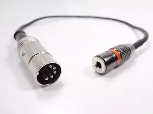 Clairmont Cable 5-pin DIN 3.5mm 1/8" Adapter B&O Naim Quad Tandberg Telefunken - Picture 1 of 4