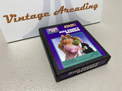Miss Piggy's Wedding (Atari 2600, 2600+, 7800+) Game Cartridge, NTSC - Image 1 of 2