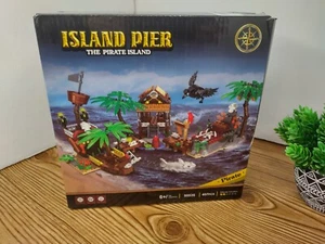 Mesiondy Pirate Ship Building Brick Toy Set - 497pcs, - Picture 1 of 5