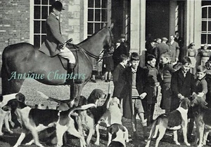 Crawley And Horsham Hunt Meet At Windlesham House School 1936 Photo Article E193 - Picture 1 of 2